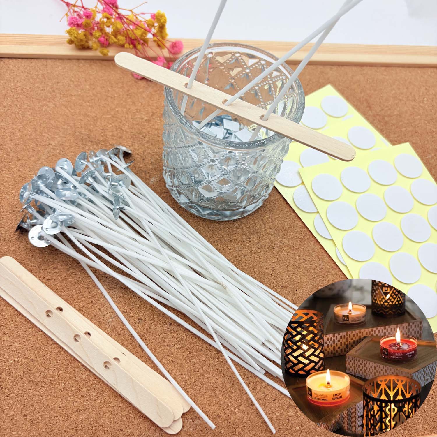 Candle Making Workshop - مجموعة واحدة من أدوات صنع الشموع