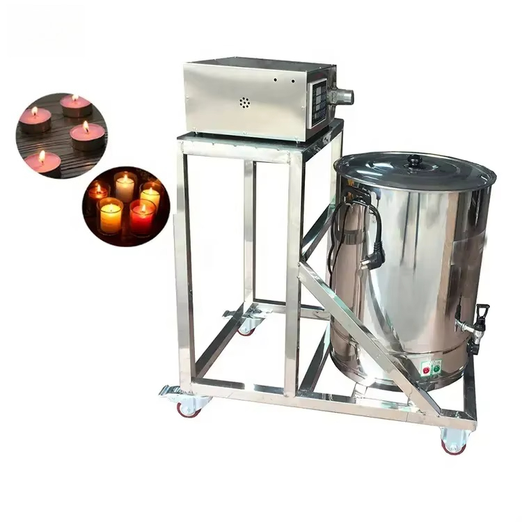 آلة تعبئة زيت شمع الصويا الأوت - مراجعة Candle Making Machine Price وسعره