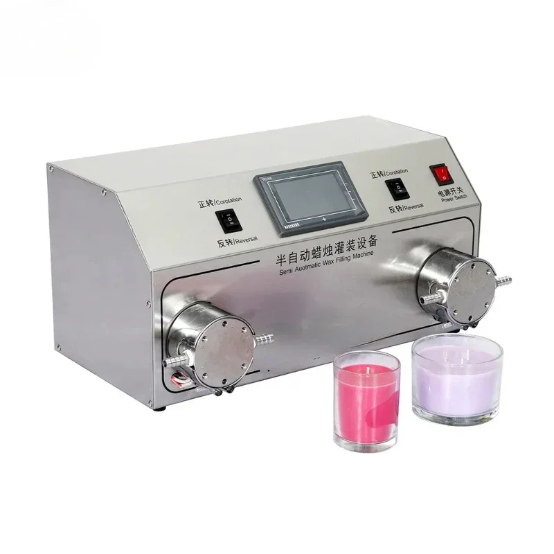 السيارات شمعة فوهة مزدوجة مضخة - مراجعة Candle Making Machine Price وسعره
