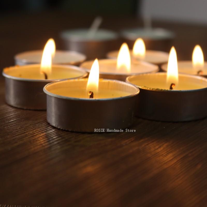 علبة شمع شاي دائرية من الألومن - مراجعة Candle Making Workshop وسعره