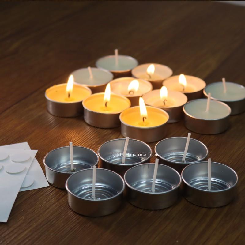 علبة شمع شاي دائرية من الألومن - مراجعة Candle Making Workshop وسعره