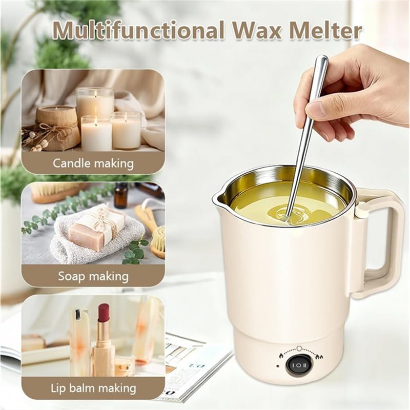 طقم وعاء كهربائي لصهر الشمع A4 - مراجعة Candle Making Workshop وسعره