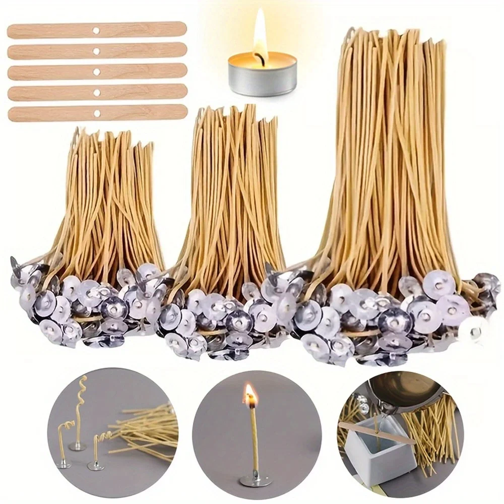 شمعة الفتائل 50 قطعة 8 بوصة ال - مراجعة Candle Making Workshop وسعره
