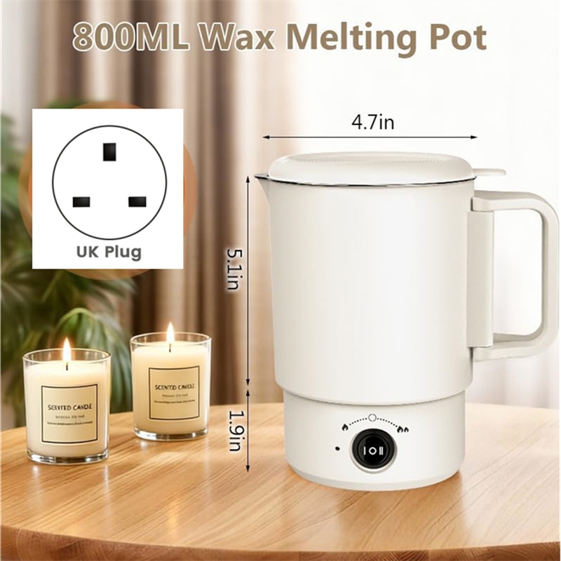 طقم وعاء إذابة الشمع الكهربائي - مراجعة Candle Making Thermometer وسعره