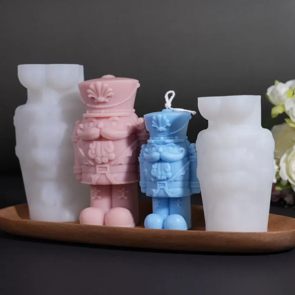 يقف الجوز الجندي سيليكون قالب  - مراجعة Candle Making Fat وسعره
